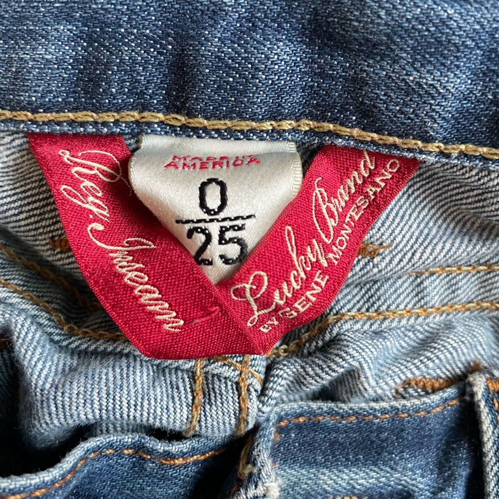 Lucky Brand jeans size 0/25 - Picture 11 of 17